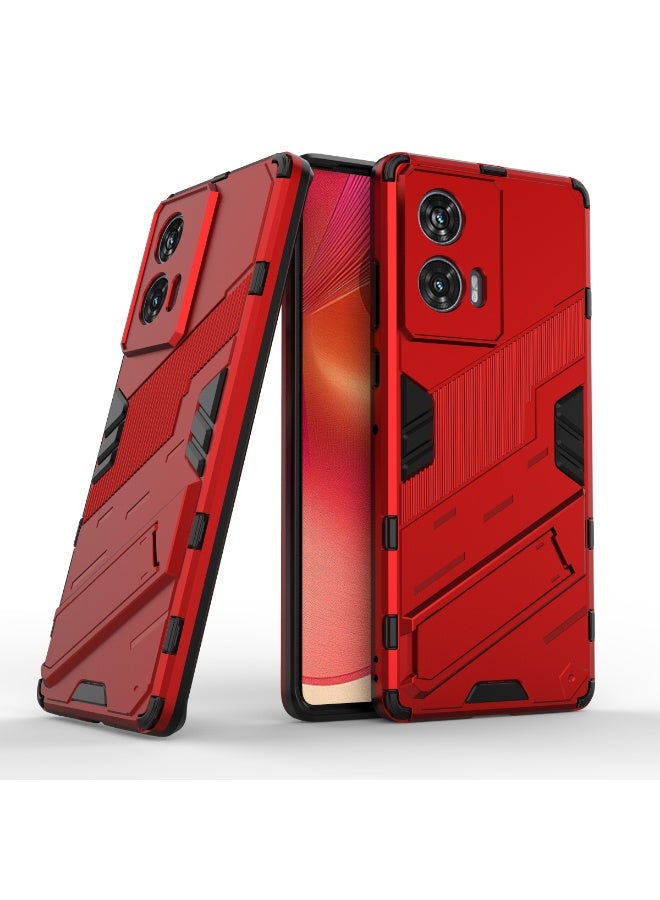 جولدن ماسك موتورولا موتو إيدج 50 فيوجن (Motorola Edge 50 Fusion)جراب بانك حماية من الخدوش(احمر) - Image 1